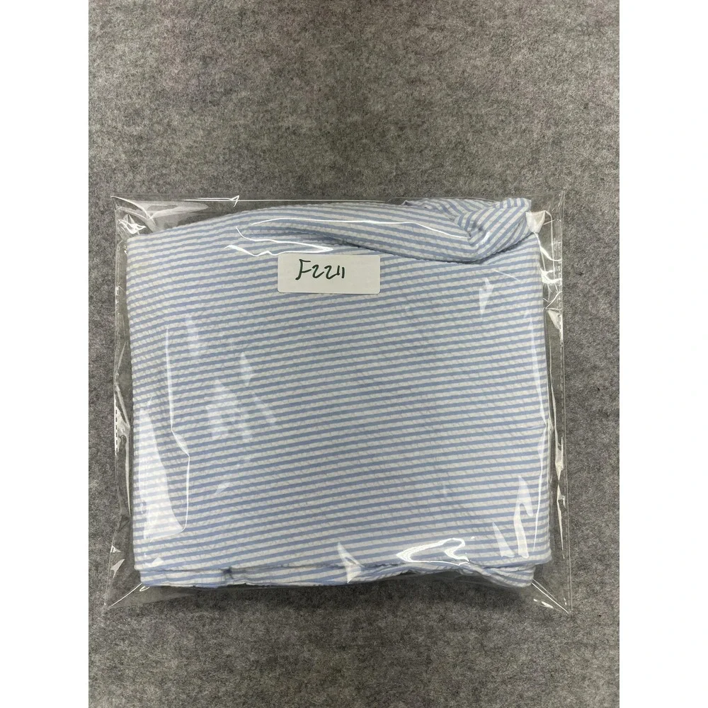 Vineyard Vines Slim Fit Breaker Pants Mens 30x32 Blue Stripe Preppy Seersucker